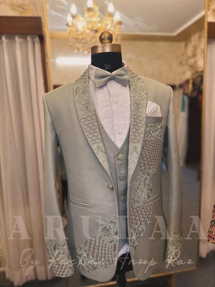 Arulaa by Rashmi Anoop Rao - Men's Custom Formal & Wedding Wear Royal Sherwanis & Indo-Western Wear photo 3