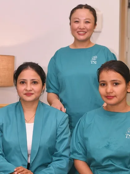 Our team is comprised of trained professionals who are passionate about skincare. We work collaboratively to ensure every client receives the highest standard of care.