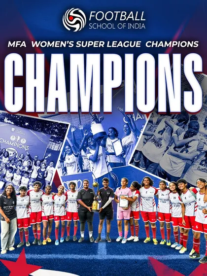 Crowned champions of the MFA Women’s Super League. This victory is a result of the grit, teamwork, and fearless spirit of our women's team. We are proud to have qualified for the prestigious MFA Women's Premier League.