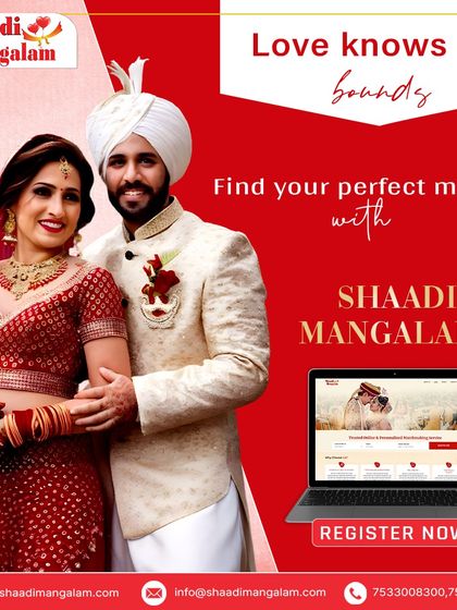 Love knows no bounds. We believe this deeply and help you find your perfect match, no matter the distance or background.