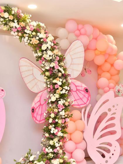 Satweek - Themed Birthday Party Decoration Enchanting Butterfly & Fairy Themes photo 31