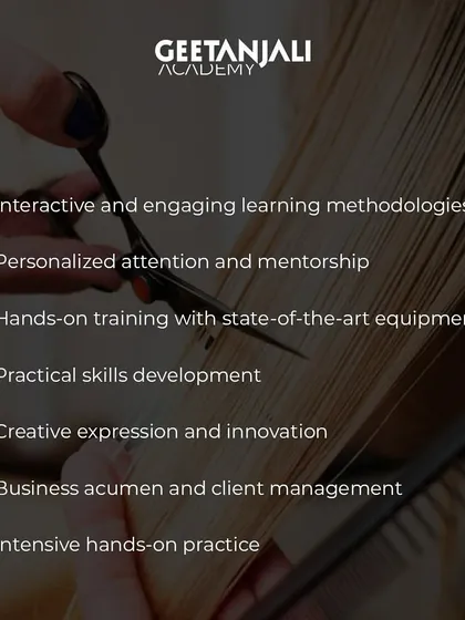 We offer interactive learning, hands-on training with state-of-the-art equipment, and training in business acumen and client management.