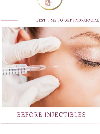 Getting a HydraFacial before injectable treatments like Botox or fillers is a great idea. It ensures the skin is clean, hydrated, and in optimal condition, which can enhance the results of your other procedures.