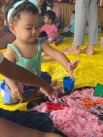 This is a collection of additional photos from my events. They show more of the setups, materials, and happy children in action.
