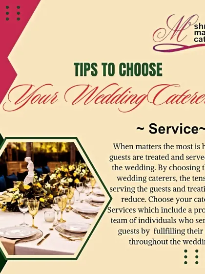Excellent service is just as important as the food. We provide a professional team dedicated to serving your guests, ensuring their needs are met throughout the wedding so you can enjoy your day.