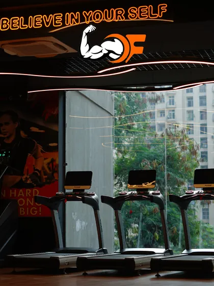 "Believe in yourself" is more than a sign on the wall, it's the culture I foster. Enjoy your workout with a view in our well-lit cardio area.