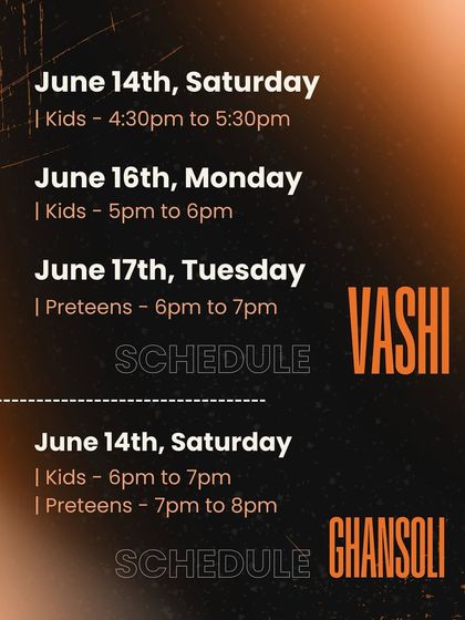 We're offering free workshops for kids and preteens for our RUH showcase in Vashi and Ghansoli. A great way to nurture creativity and confidence.