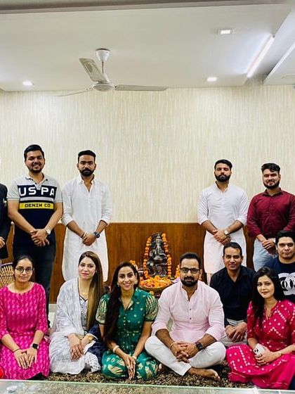Pre-Diwali celebrations with my extended office family. We believe in celebrating festivals together to strengthen our bonds beyond professional work.