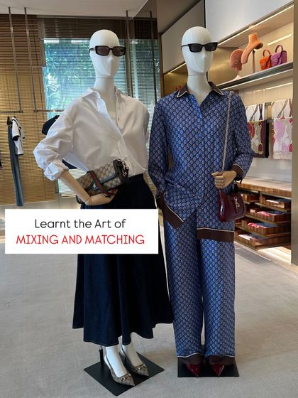 A core part of my style philosophy is learning the art of mixing and matching. This helps you create countless outfits from a smaller, more curated wardrobe, which is a service I love teaching my clients.