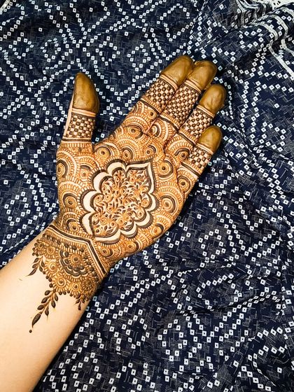 Another angle of the same beautiful mandala design.