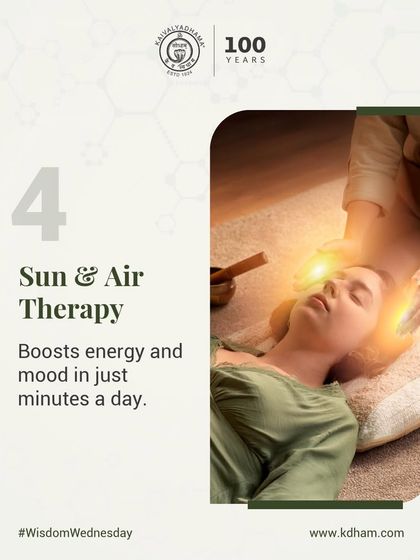 We harness the healing power of nature through Sun and Air Therapy. Just a few minutes of mindful exposure each day can boost energy levels, improve mood, and enhance overall well-being.