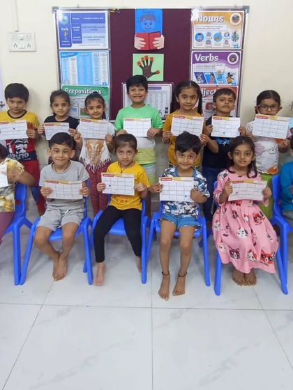 Another group of happy learners after a successful round of sight word bingo. I believe in celebrating every small victory, and activities like this give students a sense of accomplishment while they build their vocabulary.