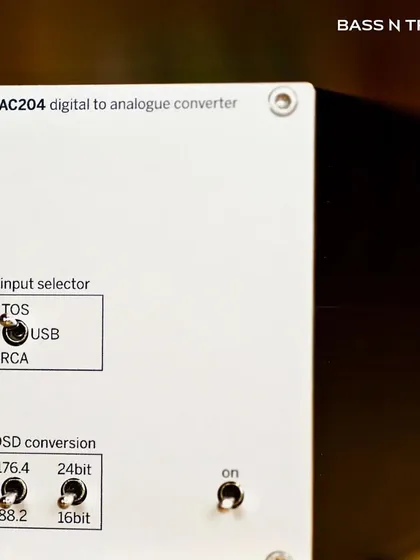 The old-school toggle switches on the Weiss DAC204 are a joy to use. No menus, no screens, just direct control over your sound.