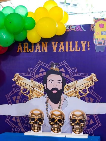 A "Nerf Shooting" game with a fun, localized "Arjan Vailly" theme, complete with golden skull targets.