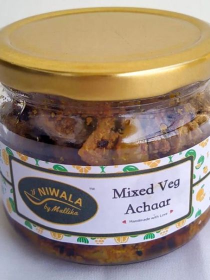 Here is a freshly packed jar of my Mixed Veg Achaar. It’s a wonderful way to enjoy the goodness of many vegetables in one tasty bite.