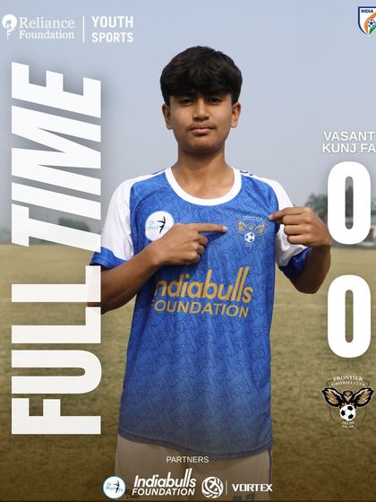 Full time. A hard-fought 0-0 draw, but we qualified for the next stage. The fight continues.