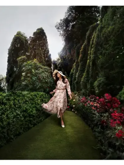 Graceful living, elevated. This shot for a Raheja Universal real estate campaign was created entirely inside a studio, showcasing our ability to build beautiful, convincing worlds.