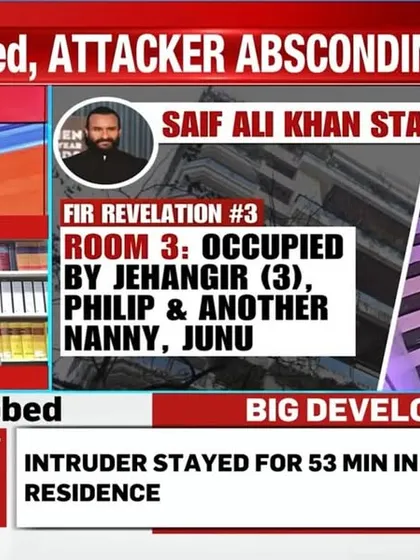 Continuing the debate on the Saif Ali Khan case, I discussed the new developments, including the fact that the attacker was still absconding.
