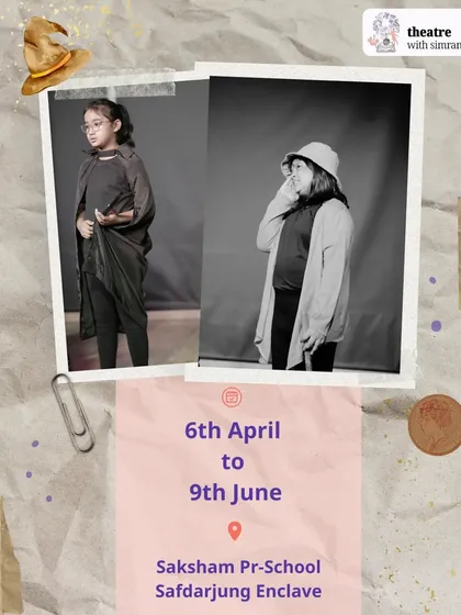 Announcing the dates and location for our "Storyweavers" playmaking program at Saksham Pre-School.