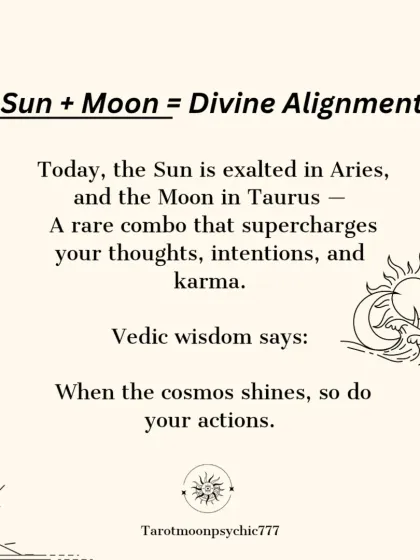 On Akshaya Tritiya, the Sun is exalted in Aries and the Moon is in Taurus. This rare celestial alignment supercharges your thoughts, intentions, and actions, making it a powerful day for manifestation.