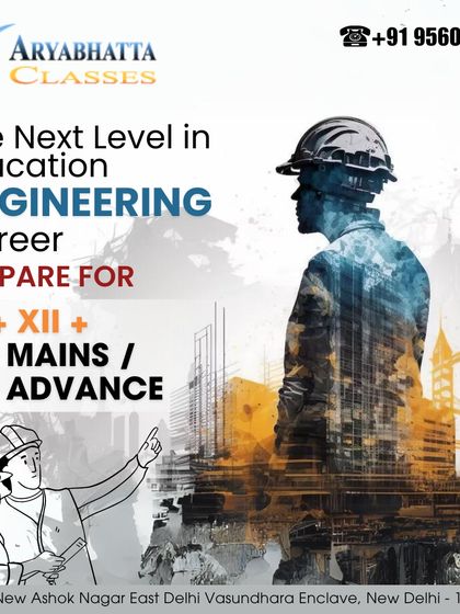 This graphic represents our commitment to building the next generation of engineers. We prepare students for XI, XII, JEE Mains, and JEE Advance with a focus on excellence.