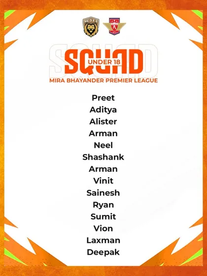 Our U18 warriors for the MBPL. A team built on skill, strategy, and a desire to win.