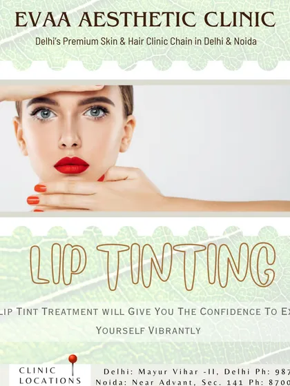 Our lip tinting treatment is a semi-permanent solution to give you vibrant, beautifully colored lips and the confidence to express yourself.