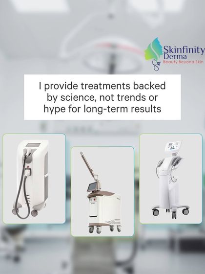 We provide treatments backed by science, not by trends or hype. Our clinic uses state-of-the-art, US FDA-approved equipment to ensure you get safe, effective, and long-term results.