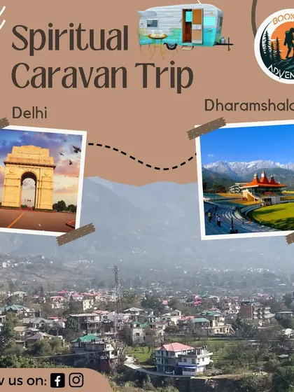 Explore spiritual destinations in the Himalayas with our caravan trip from Delhi to Dharamshala, the home of the Dalai Lama.