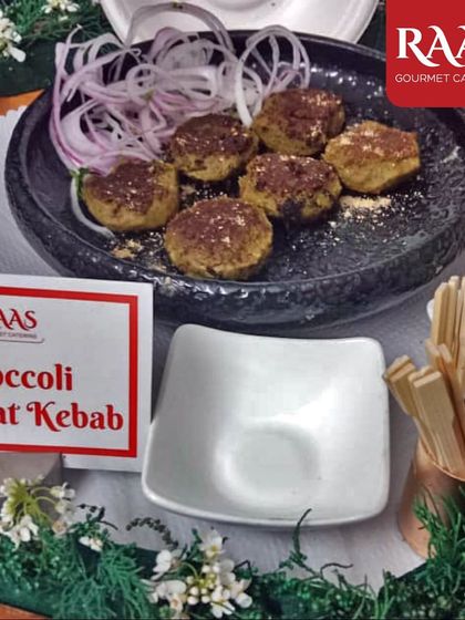 A healthy and delicious option, my Broccoli Galawat Kebabs are incredibly soft and flavourful. They are a modern take on the famous galawat kebab, perfect for guests looking for a unique vegetarian appetizer.