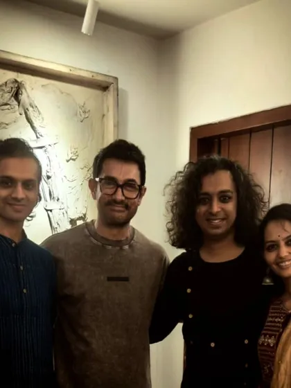 It was a pleasure to spend an evening with one of India's finest actors, Aamir Khan, discussing our shared love for epics, films, and classical arts. His appreciation for our production '18 Days' was incredibly encouraging and affirmed our mission to tell these timeless stories.