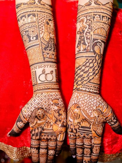 Raju Mehendi - Bridal Mehendi Wedding Ceremonies in Henna photo 13