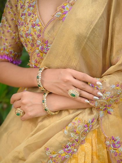 Maya Designer Studio - Custom Bridal & Occasion Wear Modern Half Sarees (Langa Voni) photo 54