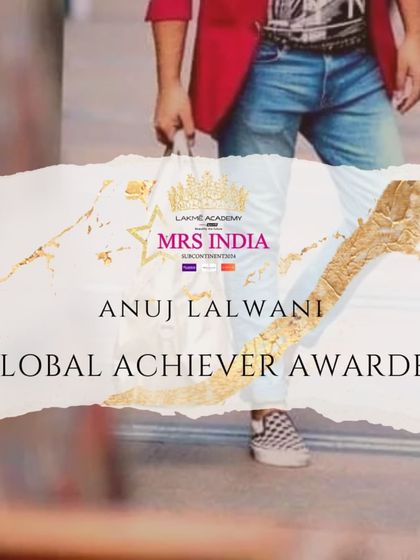 Featured as a Global Achiever Awardee by Mrs. India. This recognition from a platform I deeply respect means a lot to me and reinforces my commitment to the world of pageantry.