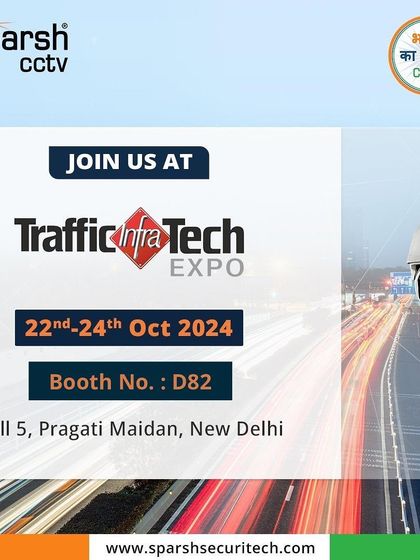 An invitation to the TrafficInfraTech Expo 2024 in New Delhi, where I will showcase my cutting-edge cyber-secure products for traffic management.