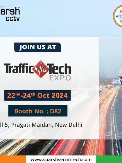 An invitation to the TrafficInfraTech Expo 2024 in New Delhi, where I will showcase my cutting-edge cyber-secure products for traffic management.