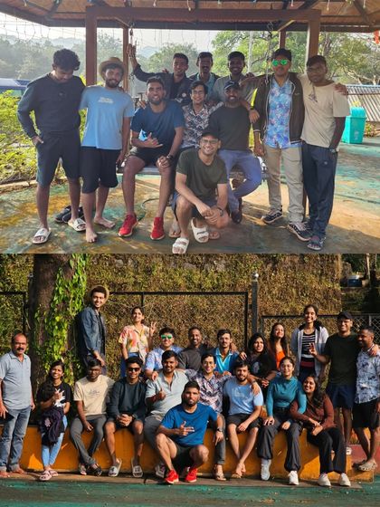 A moment of rest for our travelers during the Dudhsagar and Dandeli trip. Our itineraries are planned to balance challenging activities with enough time to relax and bond with the group.