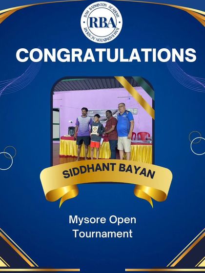 Ram Badminton Academy - Badminton Coaching Programs Our Students' Achievements photo 4