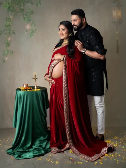 Abhinandan Photography - Maternity Photography Timeless Saree Portraits photo 46