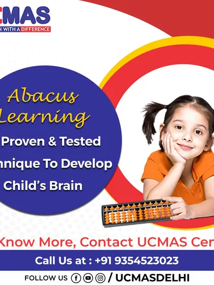 Abacus learning is a proven and tested technique for a child's brain development. Our program uses this powerful tool to unlock a child's full cognitive potential, making learning more effective and enjoyable.