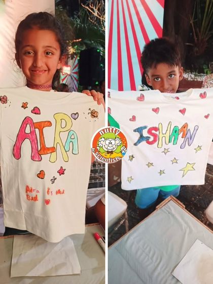 T-shirt painting is a fantastic activity for birthday parties. Kids get to personalize their own shirts with their names and favorite designs.