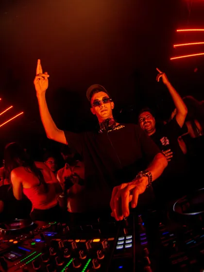 I'm in my element at M Bar Kolkata. I love getting up close with the crowd and feeding off their energy to build the perfect party atmosphere from behind the decks.