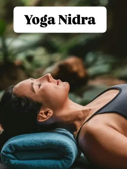 A core part of our retreats is Yoga Nidra, or yogic sleep. It is a powerful guided meditation technique that helps reduce stress and anxiety by bringing you into a state of deep relaxation. We often practice this outdoors, letting the sounds of nature deepen the experience.
