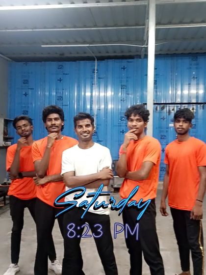 A Saturday evening picture with some of my dedicated students. We work hard together and end the week on a high note.