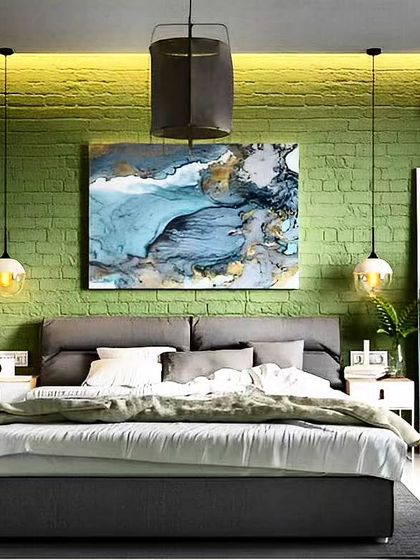 Dreaming in Colors & Textures - Modular Interiors & Room Renovation Serene Master Bedrooms photo 27