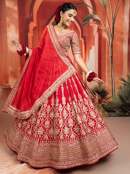 This selection showcases the breadth of my bridal and couture curation. It includes a variety of lehengas, gowns, and sets in different colors and styles, from traditional reds by Anupraas to modern ivories by Mirroir and Varun Chakkilam, ensuring every bride finds her perfect look.