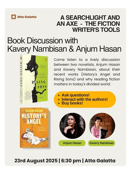At our heart, we are a bookstore that loves bringing readers and writers together. We regularly host book discussions and Q&A sessions with celebrated novelists like Kavery Nambisan and Anjum Hasan, creating a space for literary conversations to flourish.