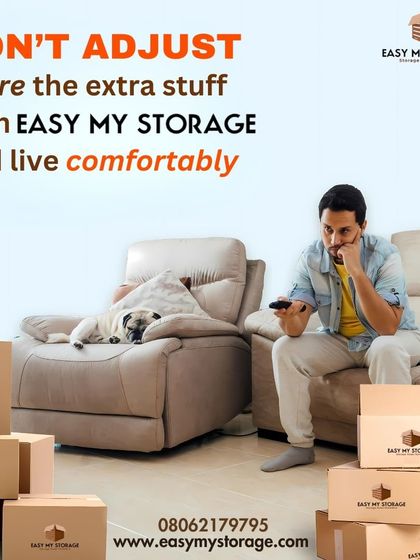 Don't just adjust, live comfortably. Store your extra stuff with us and reclaim your living space, so you and your family can relax without being surrounded by boxes.
