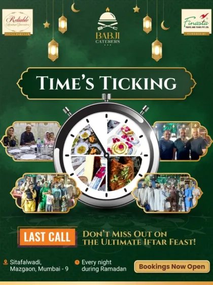 A last call for our ultimate Iftar feast. We love the energy and excitement as Ramadan comes to a close and everyone tries to get in one last visit.