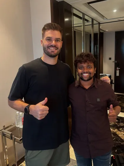 Working with international cricketers like Aiden Markram is a privilege. I provide on-location hairstyling for athletes from around the world when they are touring in India.